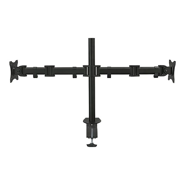 Mount-It! Dual Monitor Arms, Up To 27" Monitors, Black (MI-1752) 1 Mount-It! Dual Monitor Arms, Up To 27" Monitors, Black (MI-1752)