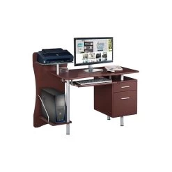 Techni Mobili 51"W Computer Desk, Brown (RTA-325-CH36) -Home furniture sp44850698 s7