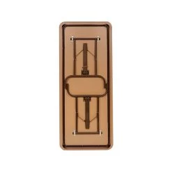 ICEBERG Premium Folding Table, 96" X 30", Mahogany (55234)