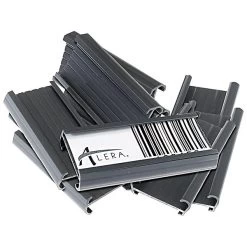 Alera Label Holders, 3", Gray, 10/Pack (ALESW59ST)