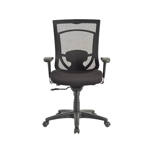 Tempur-Pedic® TP7000 Mesh Back Fabric Task Chair, Black (TP7000-RAV/COAL) 2 Tempur-Pedic® TP7000 Mesh Back Fabric Task Chair, Black (TP7000-RAV/COAL) - Image 2