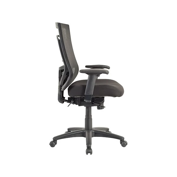 Tempur-Pedic® TP7000 Mesh Back Fabric Task Chair, Black (TP7000-RAV/COAL) 3 Tempur-Pedic® TP7000 Mesh Back Fabric Task Chair, Black (TP7000-RAV/COAL) - Image 3