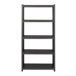 Iron Horse 3200 Concealed Rivet 5-Shelf Metal Stand Alone Shelving Unit, 36" W, Gray (20996)