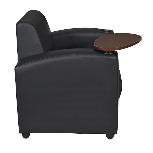 Regency Nova Tablet Arm Chair, Black/Java (7701JVBK) 1 Regency Nova Tablet Arm Chair, Black/Java (7701JVBK)