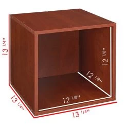 Niche Cubo Storage Set, 3 Cubes, Cherry (PC3PKWC) 11 Niche Cubo Storage Set, 3 Cubes, Cherry (PC3PKWC) -Home furniture sp56713901 s7