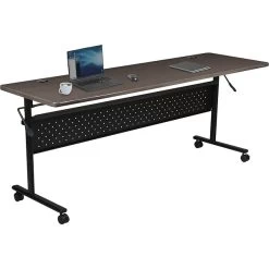 MooreCo Economy Flipper Training Room Table, 24"D X 60"W, Asian Night (91180) 5 MooreCo Economy Flipper Training Room Table, 24"D X 60"W, Asian Night (91180) -Home furniture sp58422109 s7
