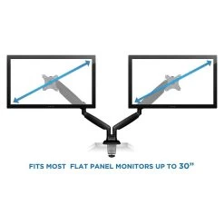Mount-It! Height Adjustable Dual Monitor Desk Mount Arms For 13"-32" Monitors (MI-1772B) 6 Mount-It! Height Adjustable Dual Monitor Desk Mount Arms For 13"-32" Monitors (MI-1772B) -Home furniture sp7038477 s7