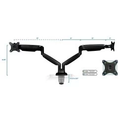 Mount-It! Height Adjustable Dual Monitor Desk Mount Arms For 13"-32" Monitors (MI-1772B) 7 Mount-It! Height Adjustable Dual Monitor Desk Mount Arms For 13"-32" Monitors (MI-1772B) -Home furniture sp7038478 s7