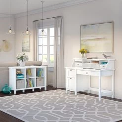 Bush Furniture Broadview 6 Cube Storage Bookcase, Pure White (BDB145WH-03) -Home furniture sp73171061 s7