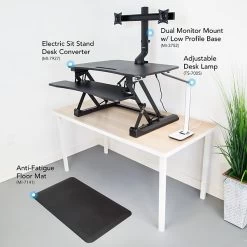 Mount-It! PowerUp Plus Ergonomic Office Bundle