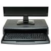 Mind Reader Monitor Stand, Black (KEYDESK-BLK)