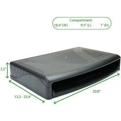 Mind Reader Monitor Stand, Black (KEYDESK-BLK) -Home furniture sp85144560 s7