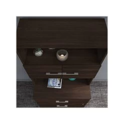 Bush Business Furniture Office 500 36 "W Desktop Hutch, Black Walnut (OFH136BW) -Home furniture sp92368444 s7