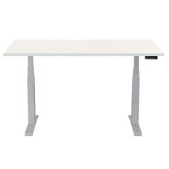 Fellowes Cambio 25"-50" Height Adjustable Standing Desk, White (9788101)