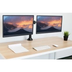Mount-It! Dual Monitor Mount, Up To 27" Monitors, Black (MI-752) 7 Mount-It! Dual Monitor Mount, Up To 27" Monitors, Black (MI-752) -Home furniture sp95978082 s7