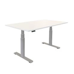 Fellowes Cambio 25"-50" Height Adjustable Standing Desk, White (9788202WHT)