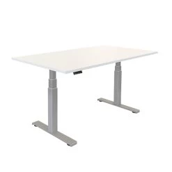 Fellowes Cambio 25"-50" Height Adjustable Standing Desk, White (9788102WHT)